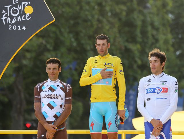 Nibali, Péraud, Pinot : le trio dc tête du Tour 2014