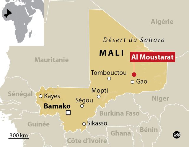 Carte du Mali