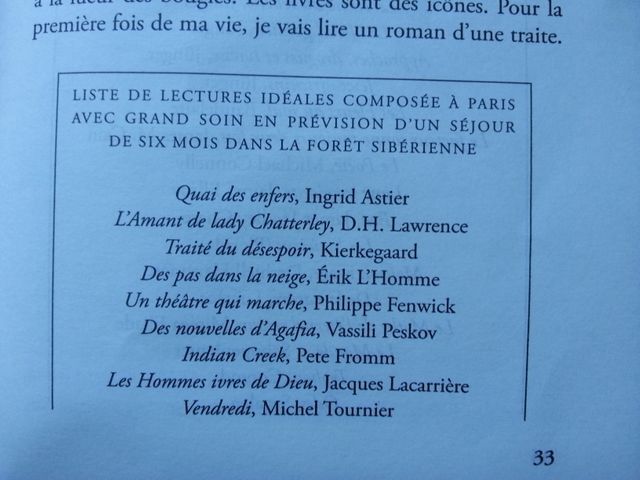 Liste livres Tesson