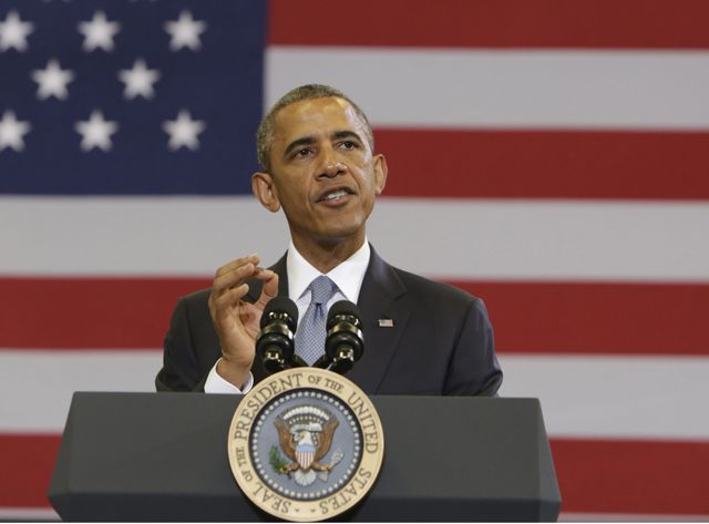 Barack Obama a évoqué mardi le financement des pro-russes par la Russie