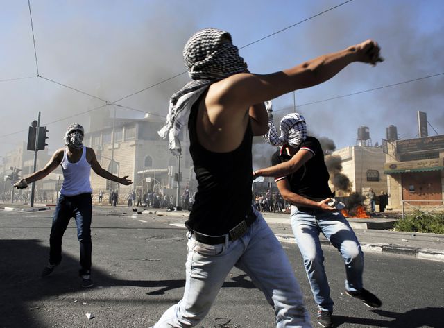 Dans le quartier arabe de Chouafat à Jérusalem