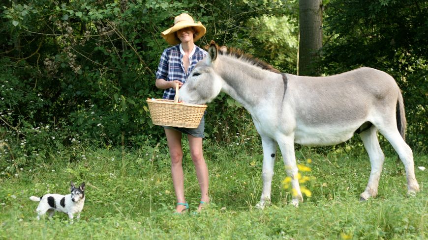Anna Gavalda à l'âne