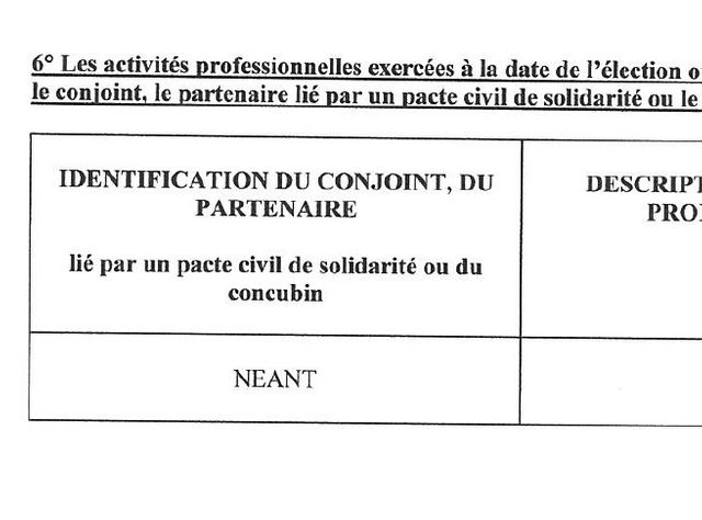 Patrick Balkany omet de déclarer sa femme