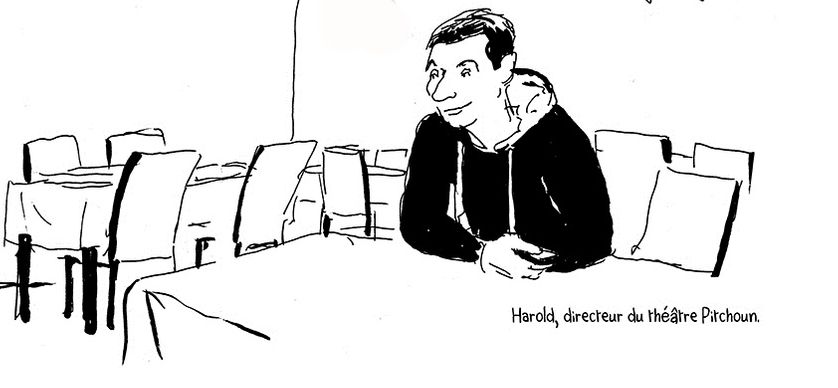 Harold David, directeur du Pitchoun Théâtre.