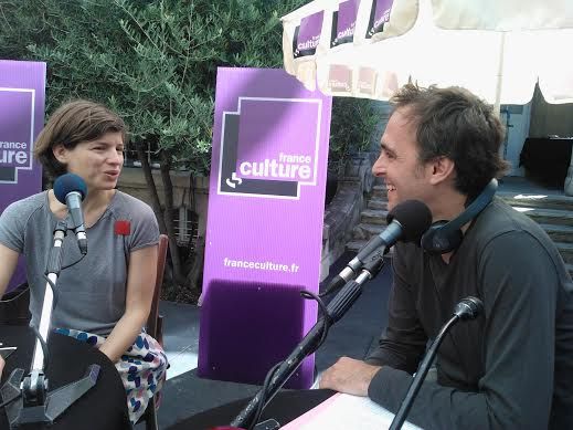 Julie Nioche, chorégraphe et Xavier de La Porte