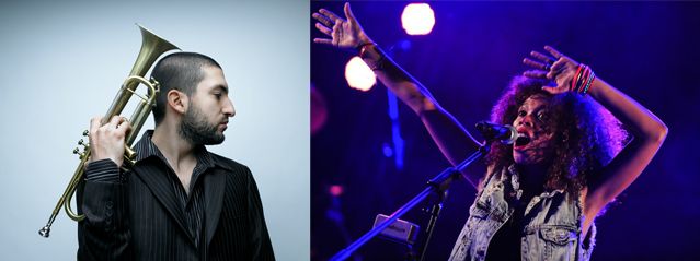 Ibrahim Maalouf et Flavia Coelho