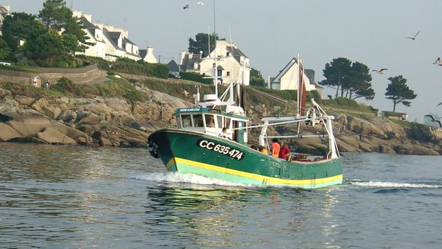 Bateau peche concarneau