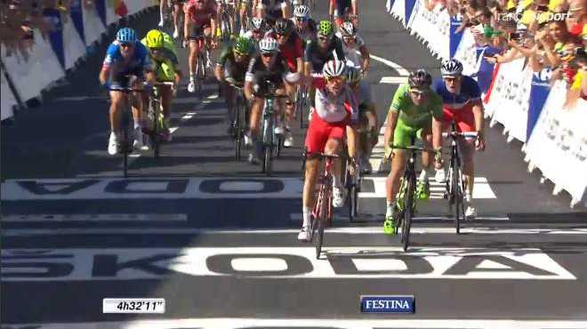 Alexander Kristoff a été le plus costaud sur le sprint.