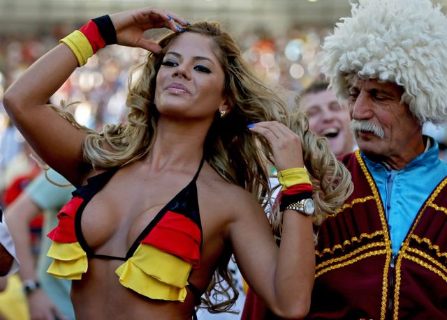 Finale du mondial tribune