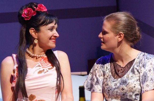 Violette Chauveau et Lindsay Ginepri