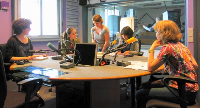 Studio 153 quelques minutes avant ... Marilyne Duval, bibliothécaire & les jeunes du club de lecture Lekri Dezados