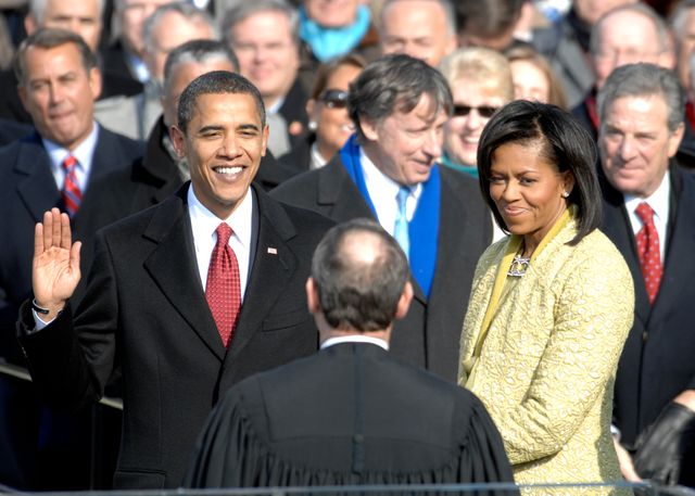 Barack Obama prête serment le 20 janvier 2009