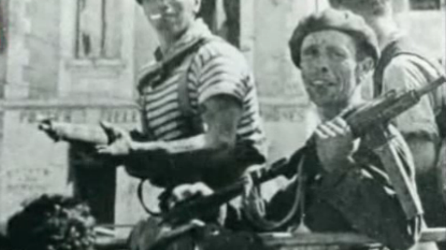 Combattants à Cluses, 17 août 1944.