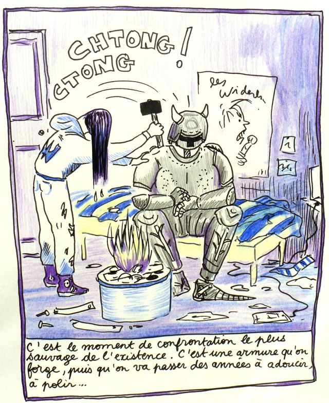 S'habiller pour se construire - Endosser une armure