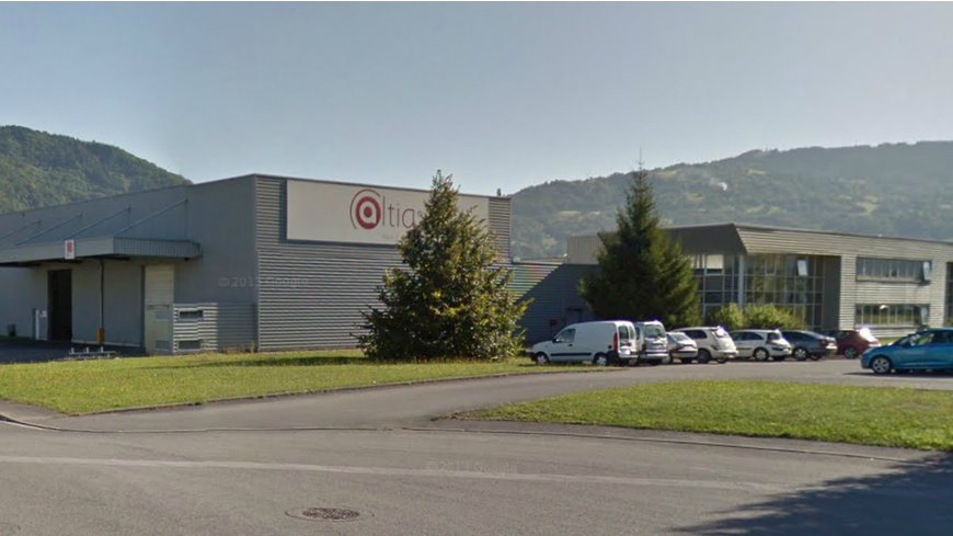 Le site DSM 74 (ex-Altia) à Scionzier, dans la Zone artisanale économique du Bord de L'Arve.