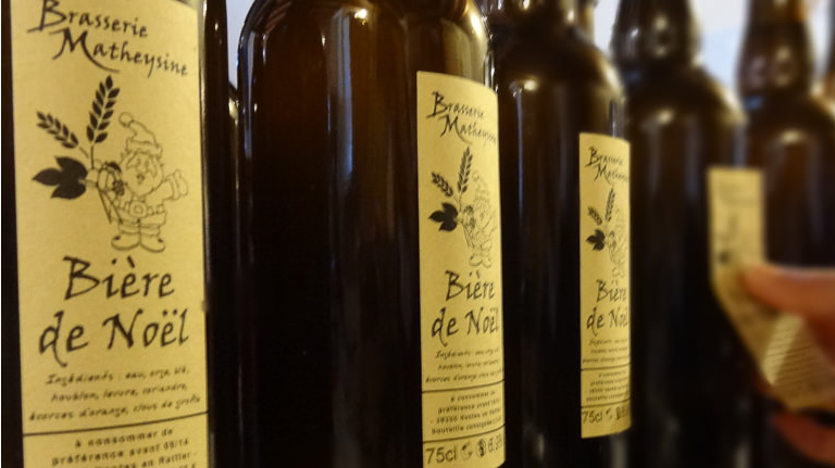 Des bières de la brasserie matheysine.