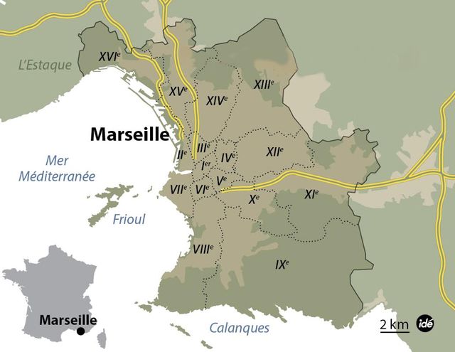 Marseille arrondissements