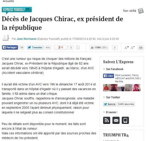 Chirac Yourpress