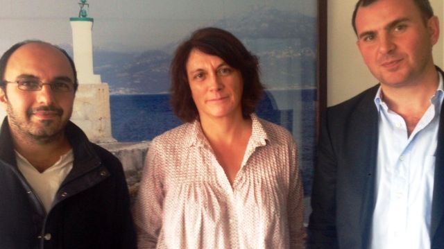 Mehran Tamadon, Mariano Otero et Raphael Pillosio