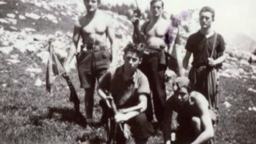 Résistants haut-savoyards, 1944.