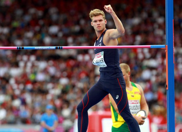 Kevin Mayer, médaille d'argent du Décathlon