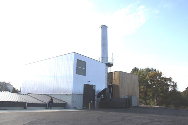Châteaubriant (Loire-Atlantique) - Chaufferie-bois