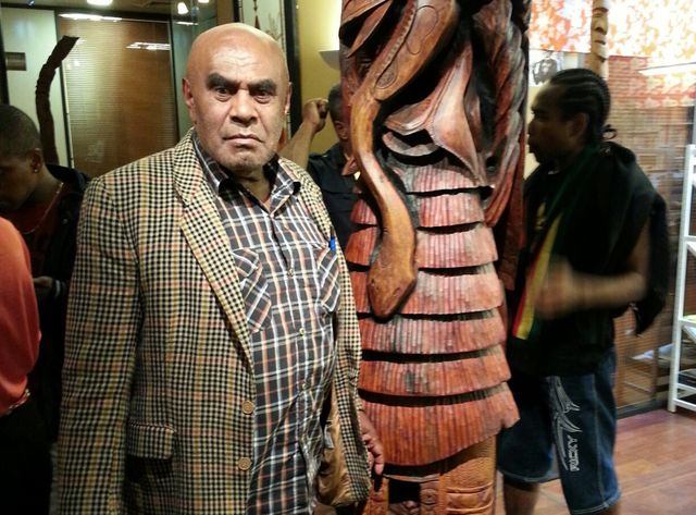 Le grand chef Bergé Kawa, descendant d'Ataï