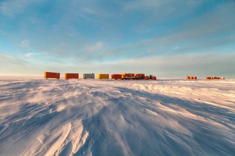 Raid vers la station Concordia
