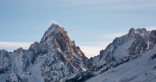 Aiguille du Chardonnet et Aiguille d'Argentière