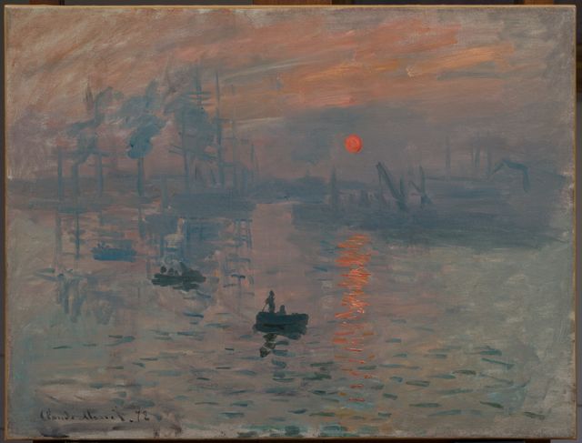 Impression, Soleil Levant - Claude Monet - 1872