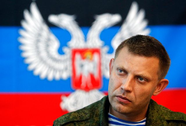 Alexander Zakharchenko, premier ministre autoproclamé de la "République populaire de Donetsk"