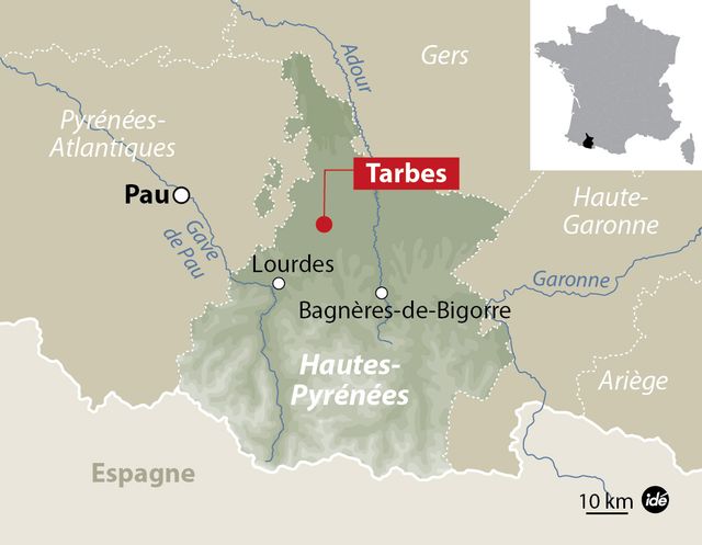 Tarbes infographie