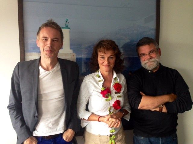 Christian Berst, Lucienne Peiry et Xavier Mauméjean