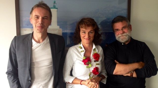 Christian Berst, Lucienne Peiry et Xavier Mauméjean