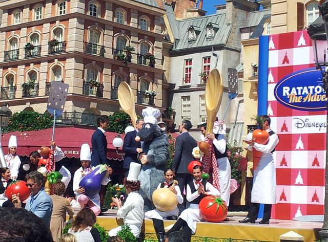 Inauguration de "Ratatouille" à Disneyland Paris
