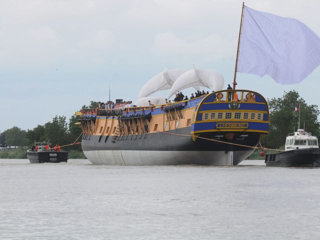 Le bateau de Lafayette reprend la mer