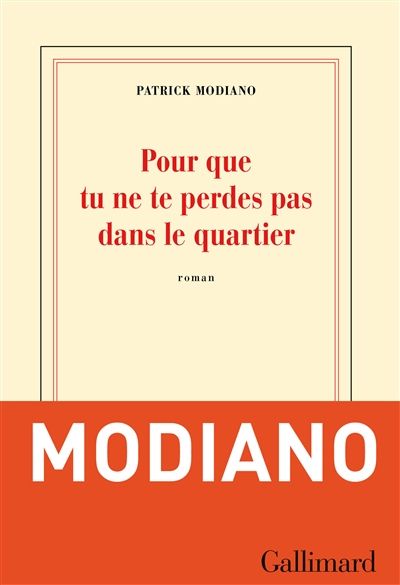 Pour que tu ne te perdes pas dans le quartier