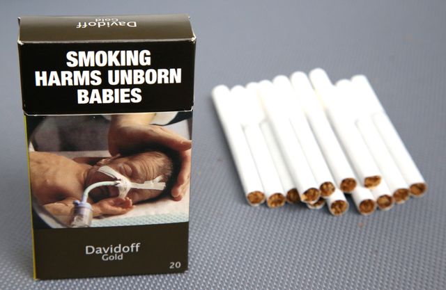 Paquet de cigarette australien