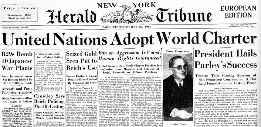 UN charter 1945