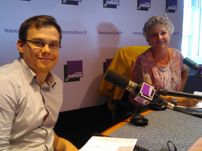 Olivier Monod et Sophie Duchesne dans notre studio
