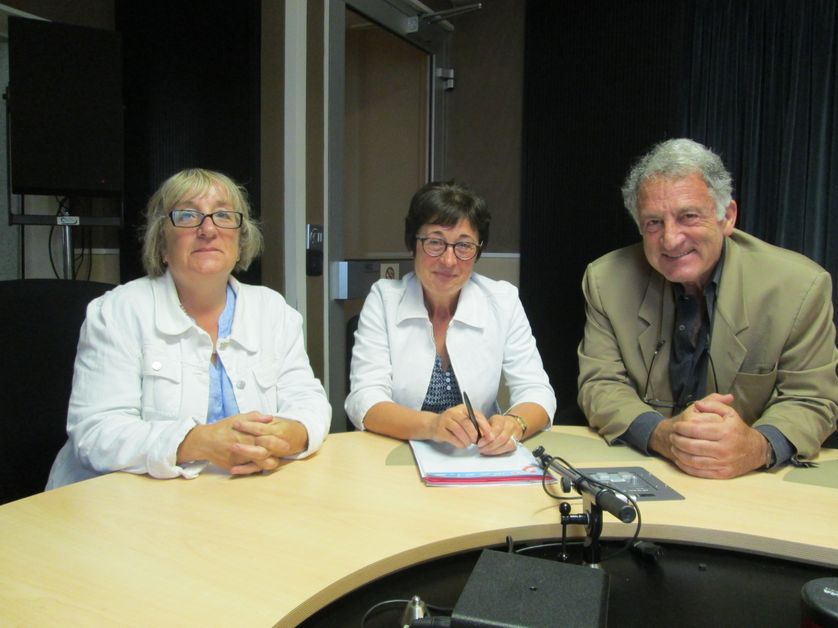 Brigitte Accart, Jocelyne Grousset et René Frydman