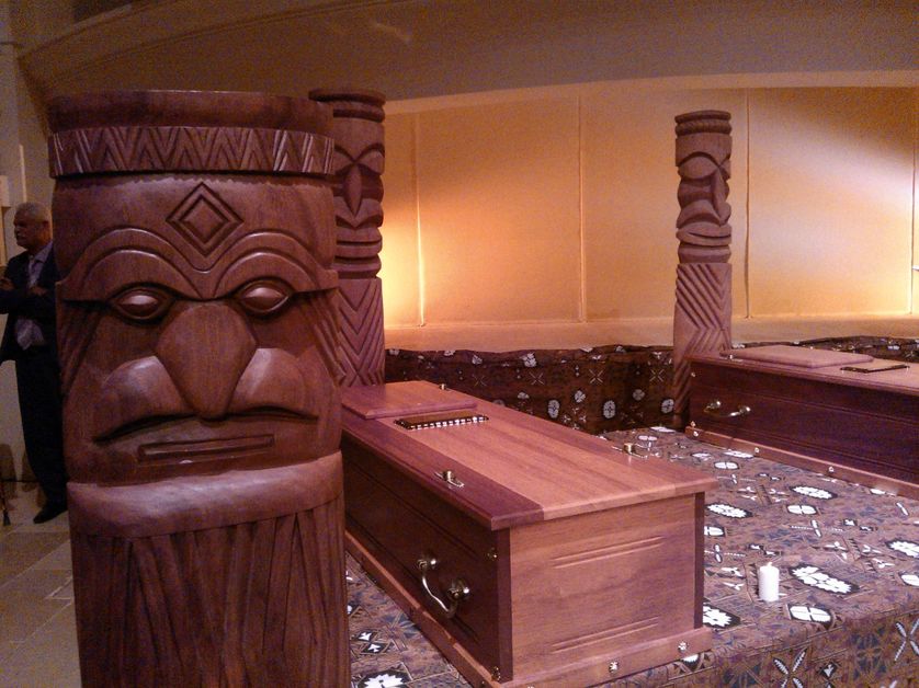 Reliques du grand chef kanak Ataï