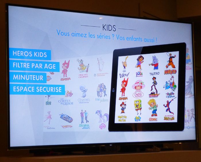 Service enfants de Canal Play