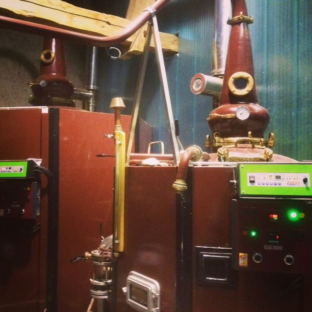 La Jules-Vernesque salle de distillation