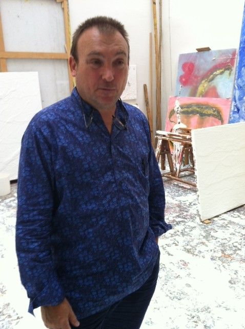 Miquel Barceló dans son atelier