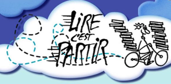 Logo Vincent Safrat « Lire c’est partir »