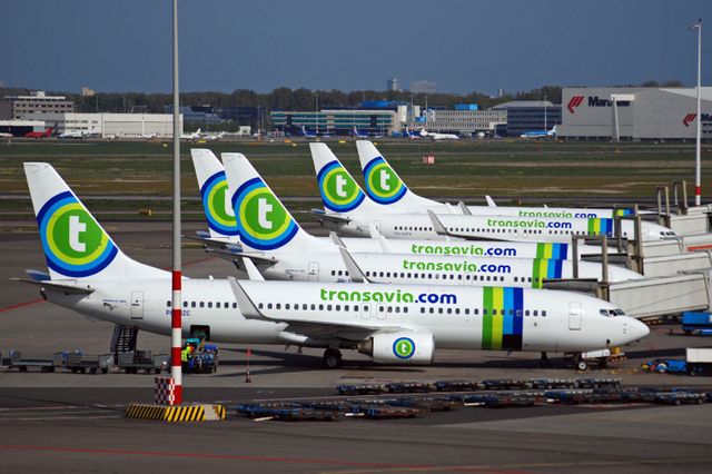 avions de la compagnie Transavia