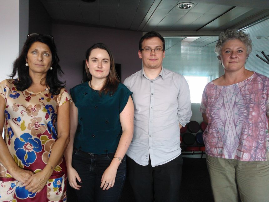 Libie Cousteau, Juliette Guérin, Olivier Monod et Sophie Duchesne