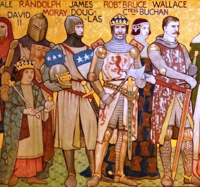 Personnalités de la première guerre d'indépendance écossaise - par William Brassey Hole