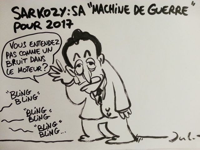Jul Sarkozy bling bling
